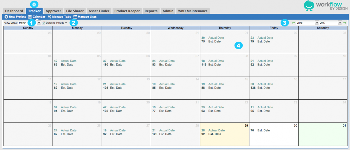 Tracker Calendar Help & Support